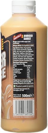Crucials Burger Sauce 1 x 1 litre