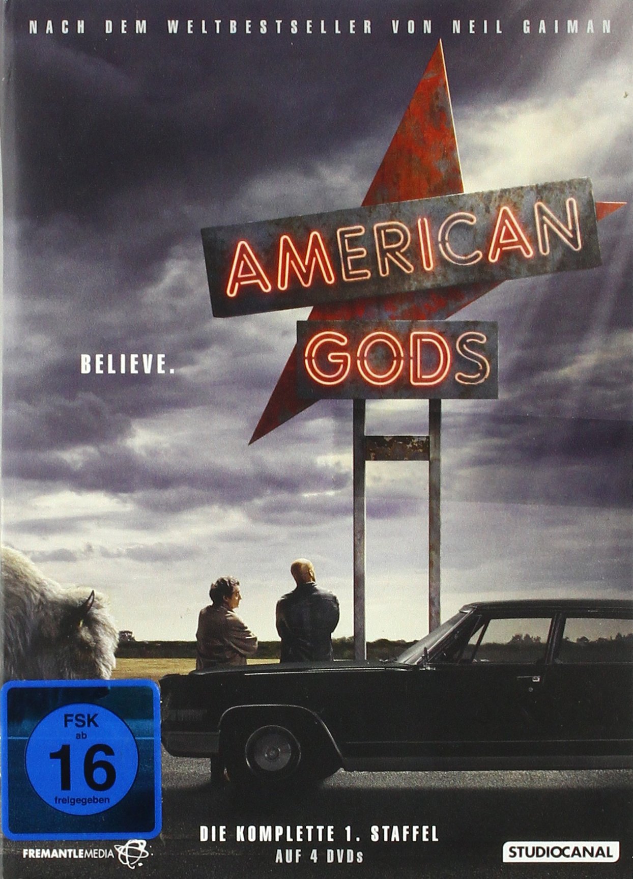 American Gods - 1. Staffel DVD de la serie de televisión en edición física de colección