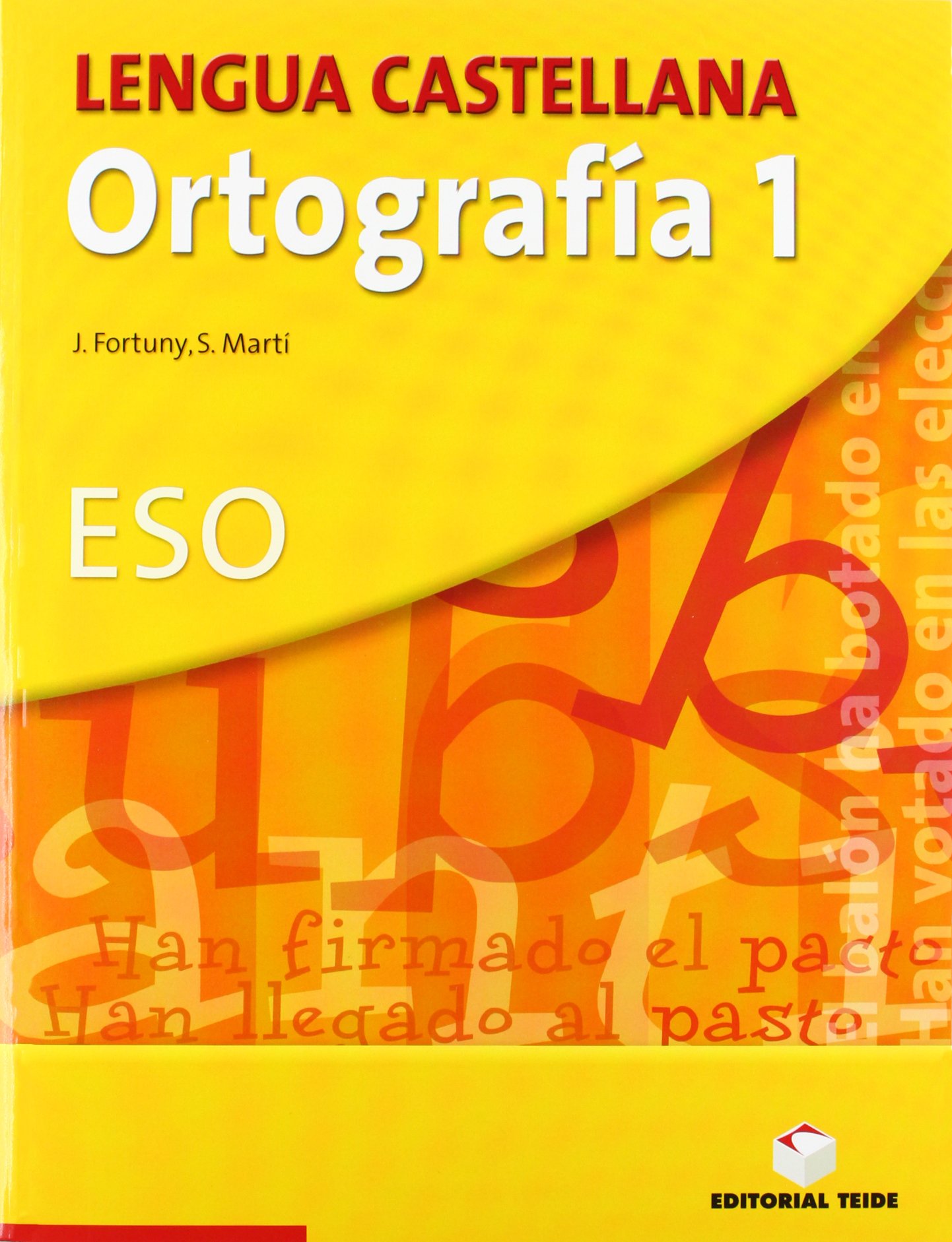 Lengua castellana, ortografía, 1 ESO. Cuaderno y solucionario