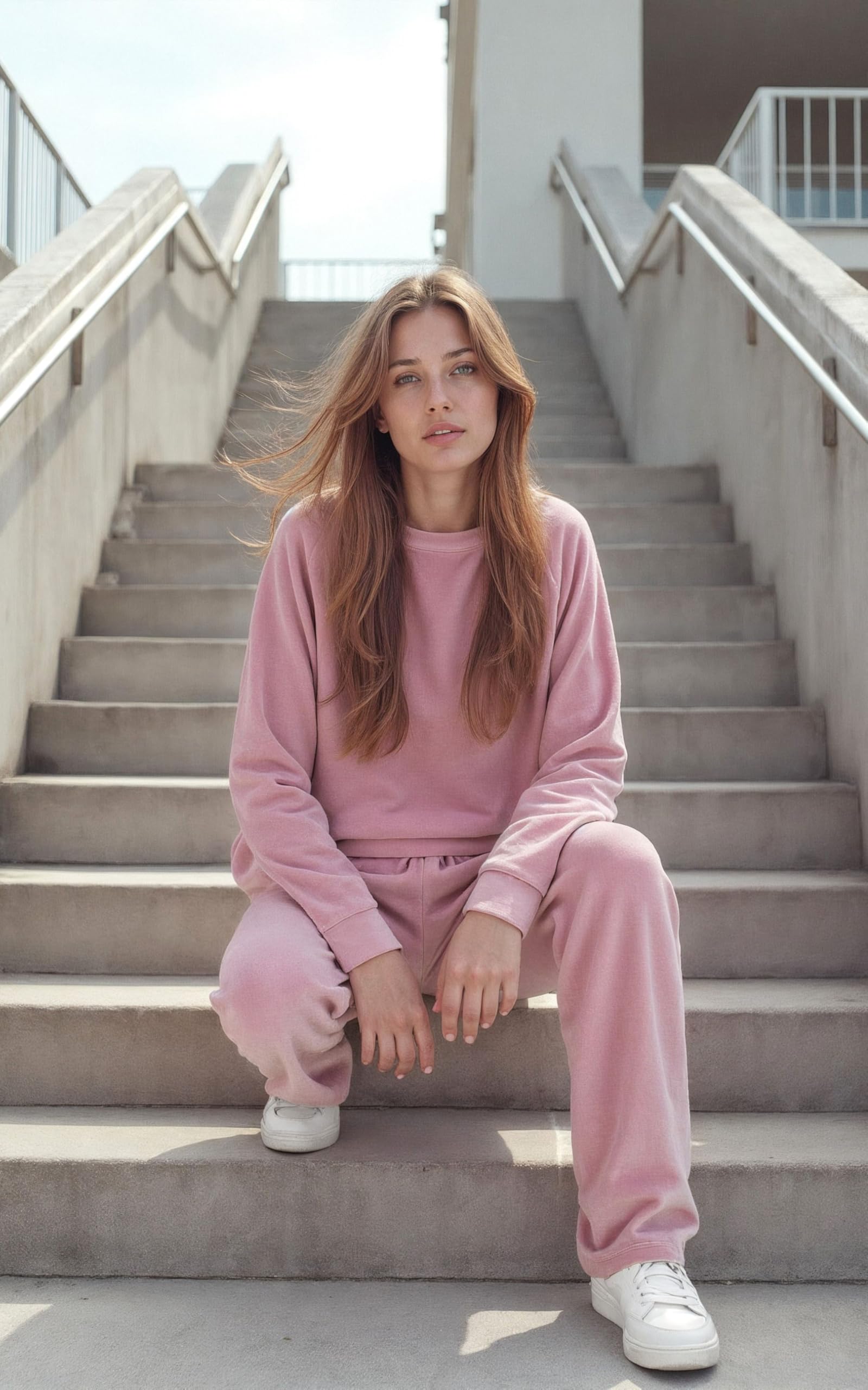 Vivisence Conjunto De Chándal Mujer Sudadera Cómoda Práctica 9206