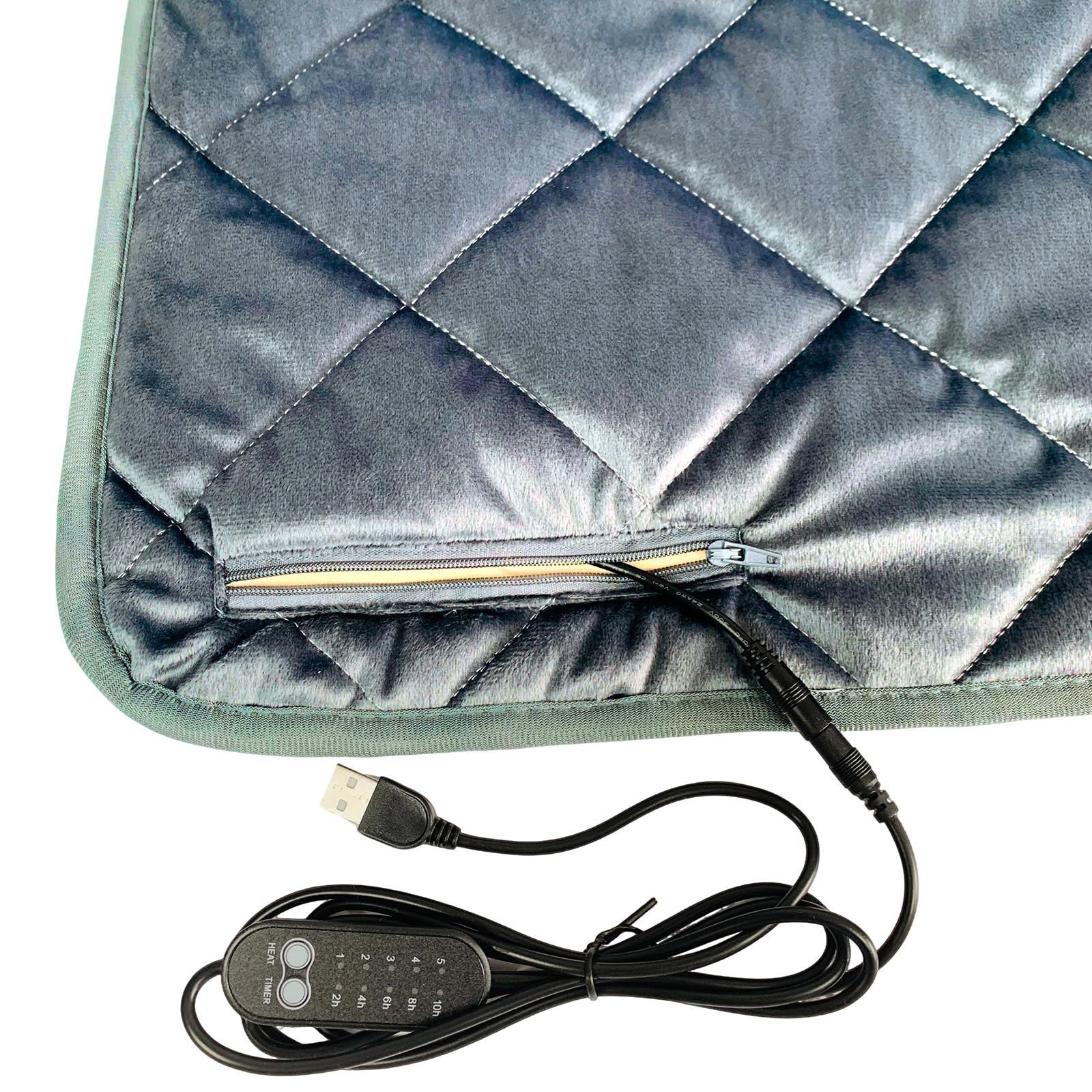 Tappetini riscaldanti per tende elettrici USB per la durata del viaggio in campeggio Fibra sintetica con termostati intelligenti Attrezzatura da escursionismo Riscaldatori per tende portatili