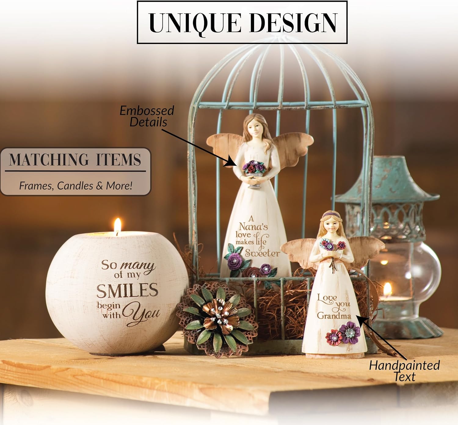 Pavilion Gift Company 03011 Nana Angel Figurine, 6-Inch - Image 4