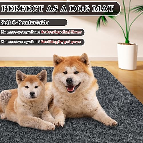 Miniatura 6 de Felpudos para exteriores e interiores, diseño ultrafino, resistente a las manchas, tapete interior de perfil bajo, tapete de baño con respaldo de