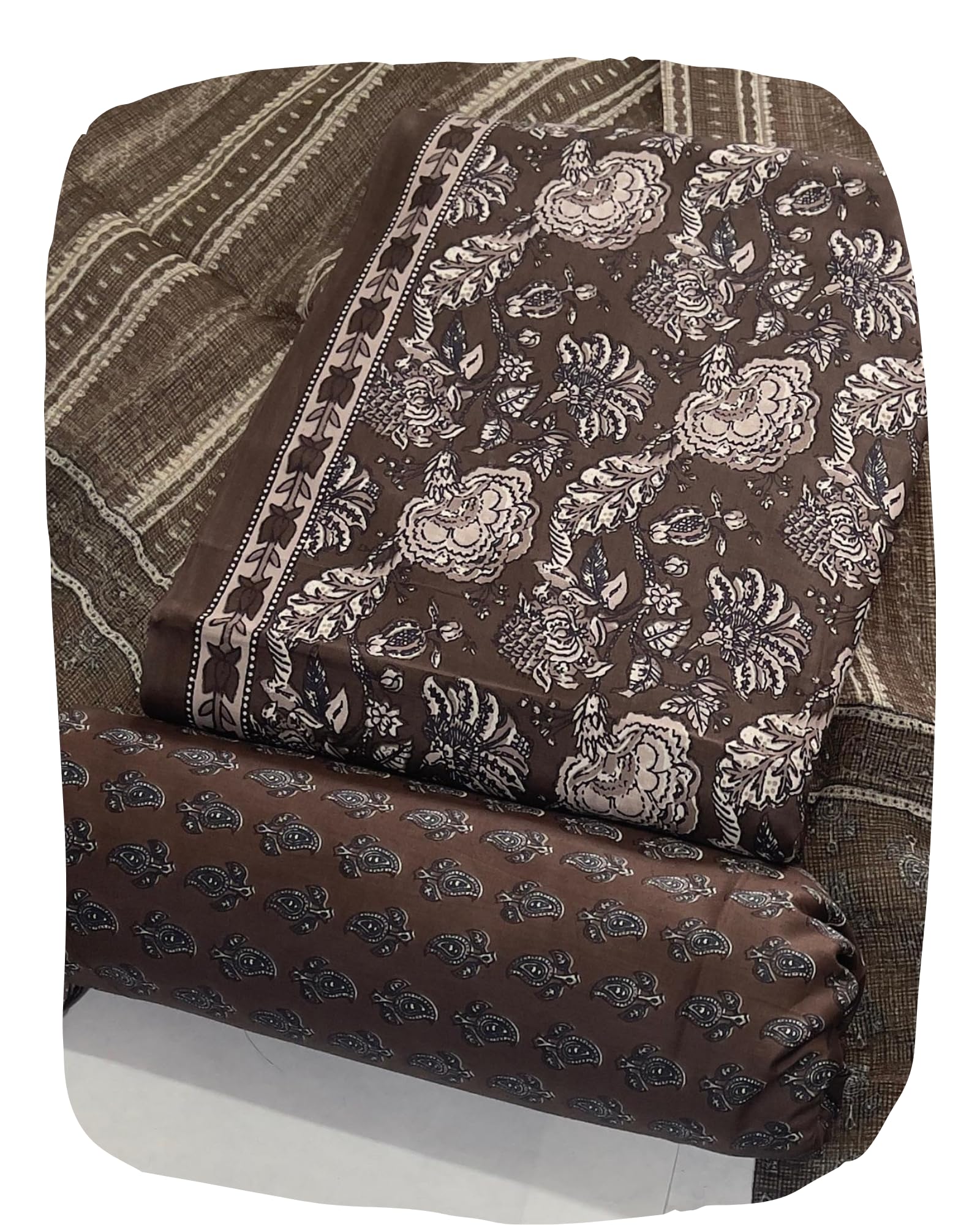 riwaayat trends Jaipuri Printed Pure Cambric Unstitched Cotton Suit Dress Material with Kota Doriya Printed Dupatta-picture-50
