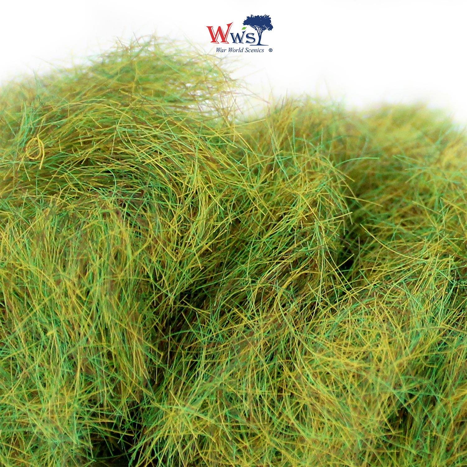 WWS War World Scenics WWScenics | 12mm Spring Static Grass | 100g | WSG12-004 | Realistic Model Scenery Material