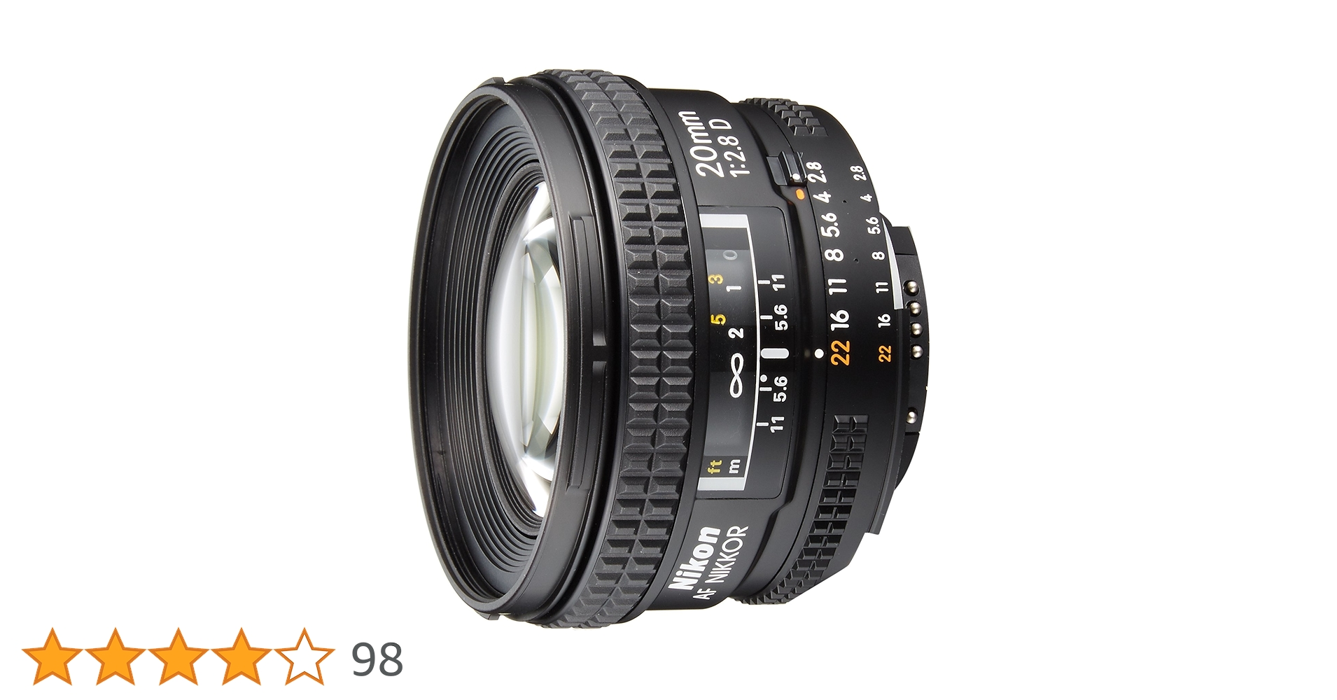 Nikon Nikkor 20mm f/2.8レンズ Amazon.co.jp: Nikon 単焦点レンズ Ai AF Nikkor 20mm f/2.8D