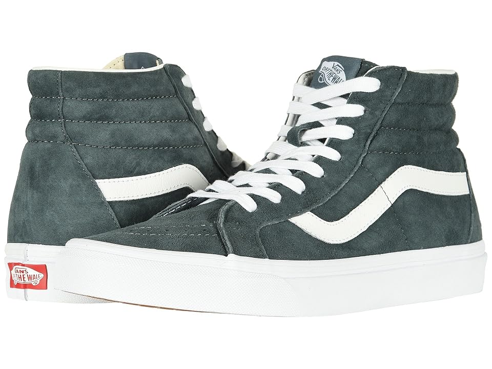

Vans SK8-Hi Reissue ((Pig Suede) Stormy Weather/True White) Skate Shoes