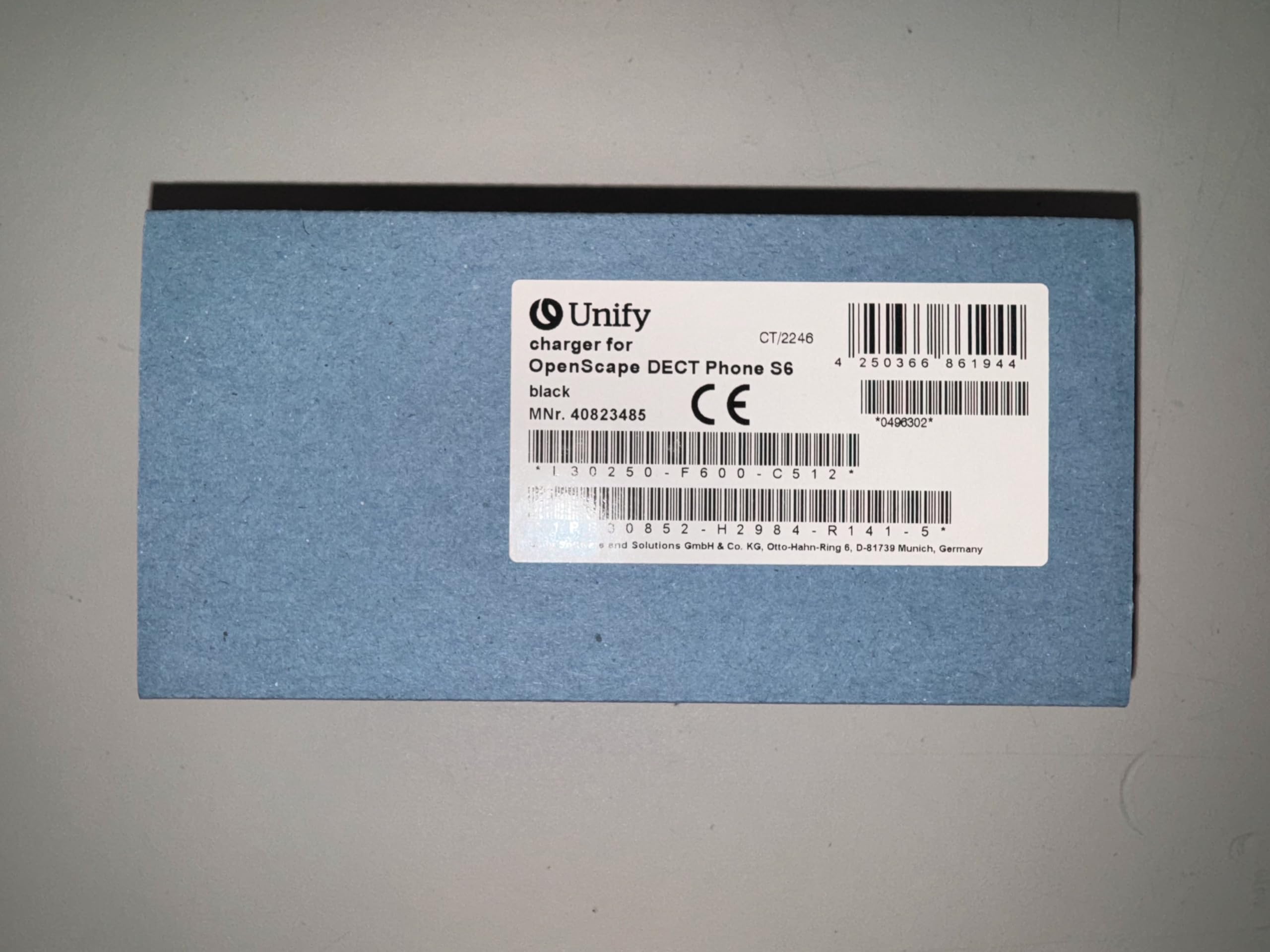 Unify OpenScape DECT Phone S6 Ladeschale EU CUC512, L30250-F600-C512