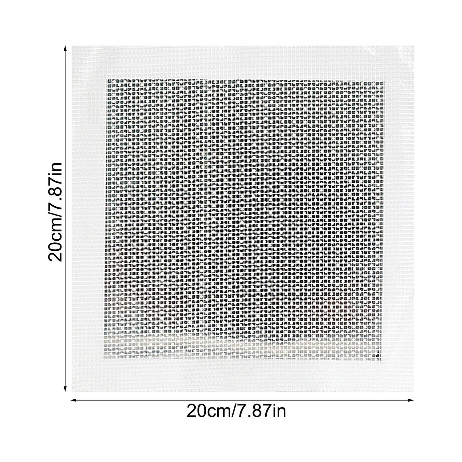 Patch de Réparation Mur en Aluminium 20x20cm - Réparation Rapide Fissures, Outil pour Plafond et Trou Mural