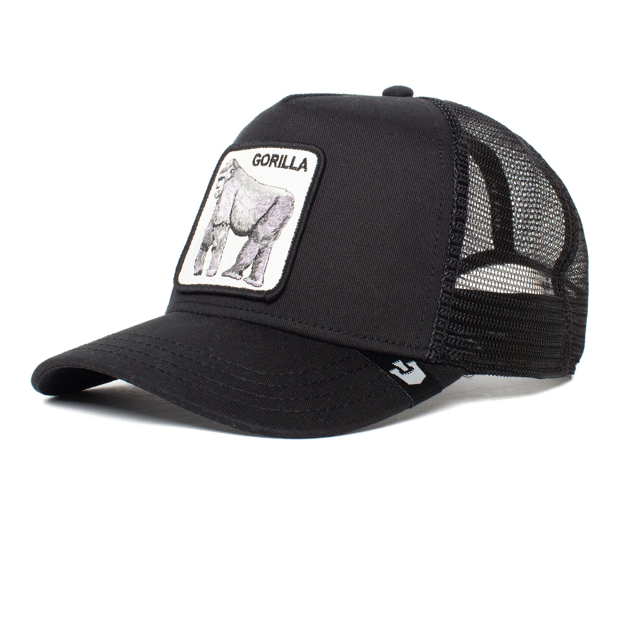 Goorin Bros. The Farm Unisex Baseball Trucker Hat, Black (The Gorilla), One Size