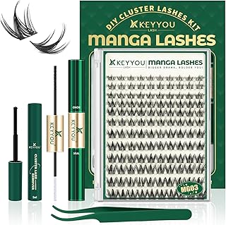 KEYYOULASH - Kit de racimos de pestañas de ma...