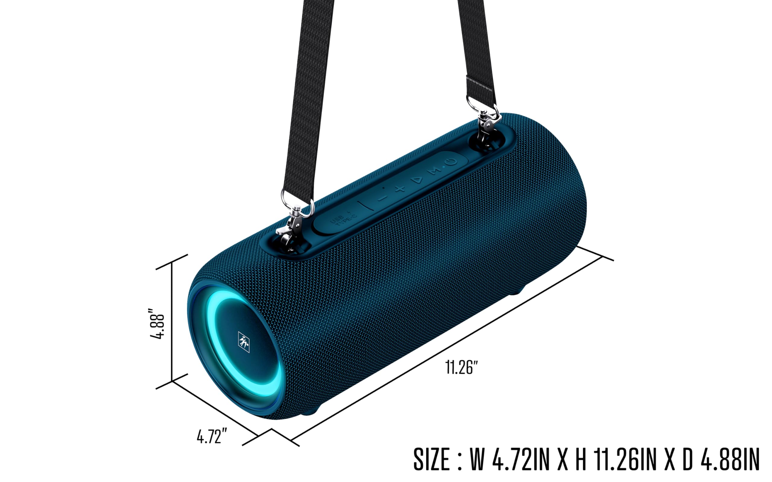 FISHERスピーカー Amazon.com: Fisher Portable Bluetooth Speaker IPX5 Waterproof