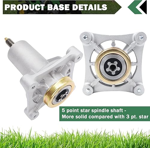 Miniatura 4 de CheeMuii 532187292 587125401 Husillos de cortacésped de repuesto para 187292 192870 567253301 587125401 587819701 532187292 apto para 42" 46" 48"