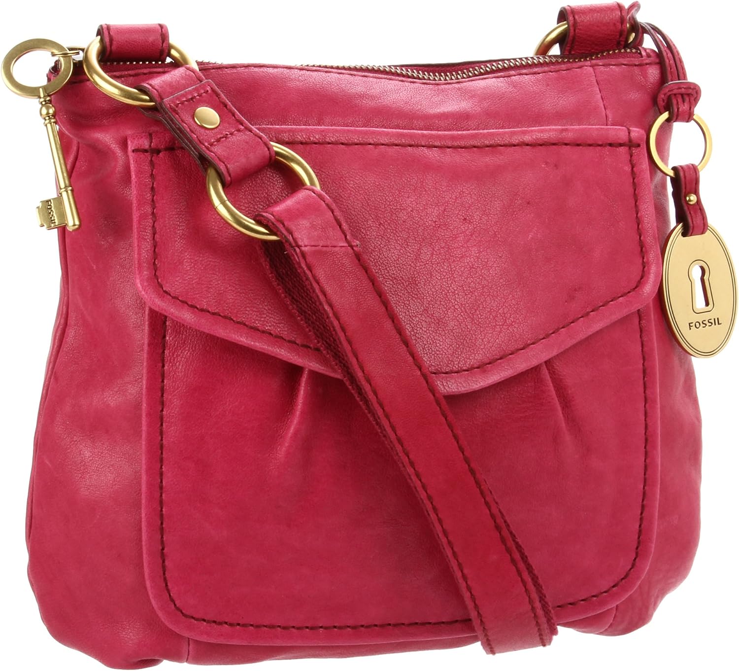 Fossil Modern Cargo Organizer, Raspberry Handbags