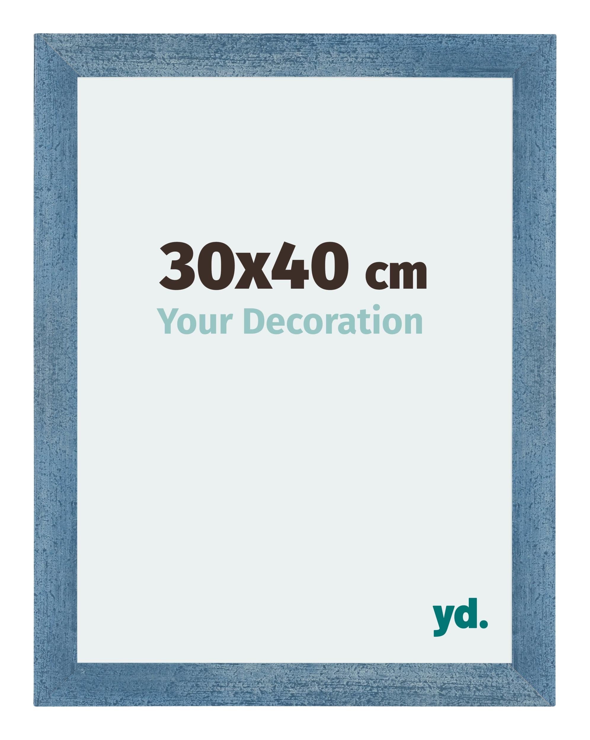 Your Decoration - Puzzle frame 30x40 - Clear Blue Swept - Puzzle frame 500-1000 Pieces - MDF Photoframe - Mura — image 1