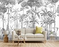 Vista 65 de Gold Modern Feather Fabric Wallpaper Living Room Bedroom Bathroom Large Wall Mural- 137"x96"（ not Peel and Stick）