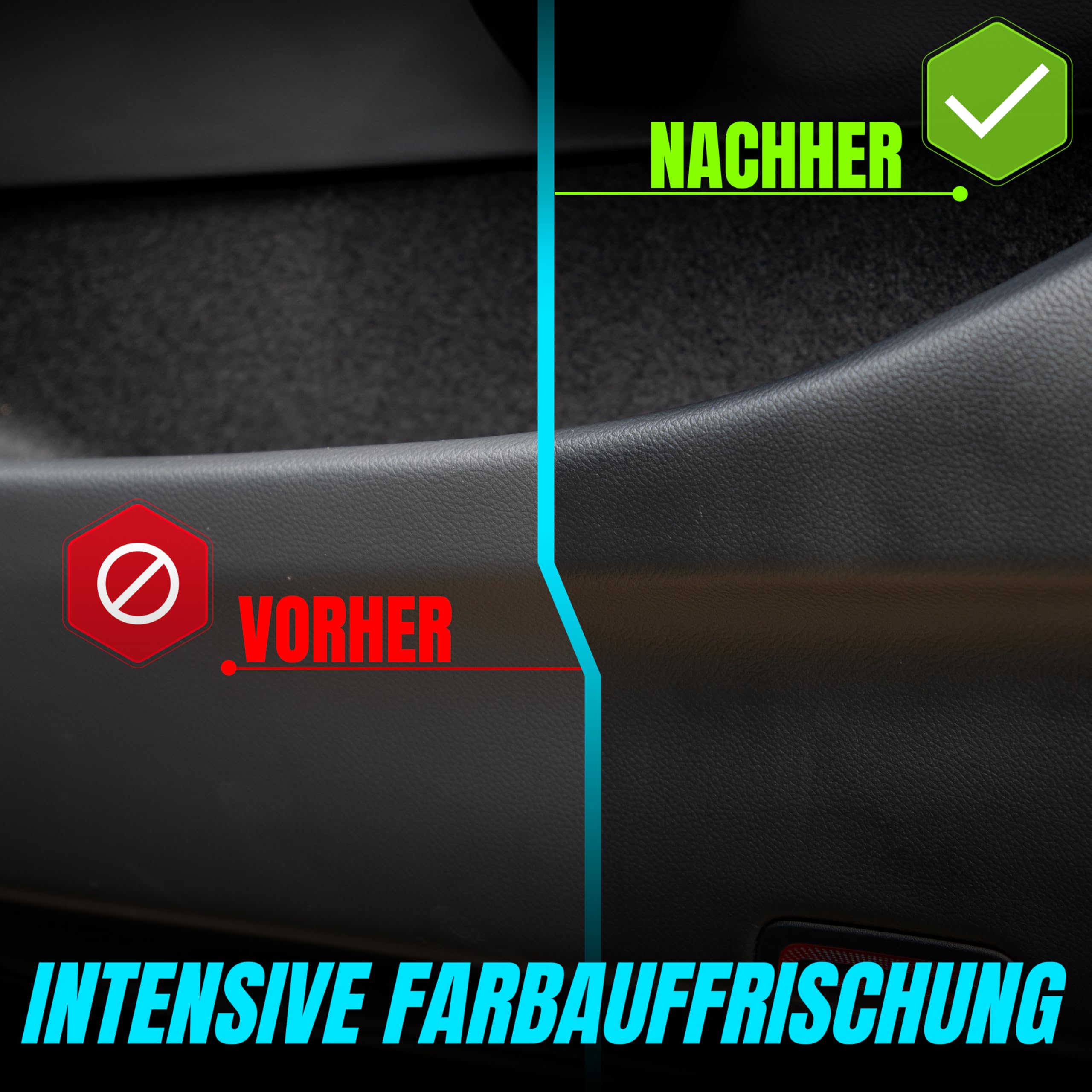 ShinyChiefs Clean & Protect Interior Kit - 2X 500ml & 2X Microfasertuch