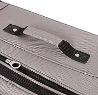 Vista 180 de SwissGear - Equipaje suave expandible Sion con ruedas, Negro