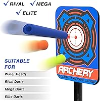 Vista 3 de KKONES Electric Scoring Auto Reset Shooting Digital Target for Nerf Guns Shooting Target