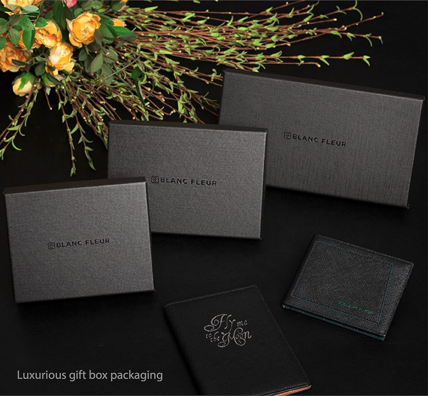 maskfactory stwees Leather Passport Wallet (style A - Rhombus, Black) (Stwees Passport Wallet) - Image 6