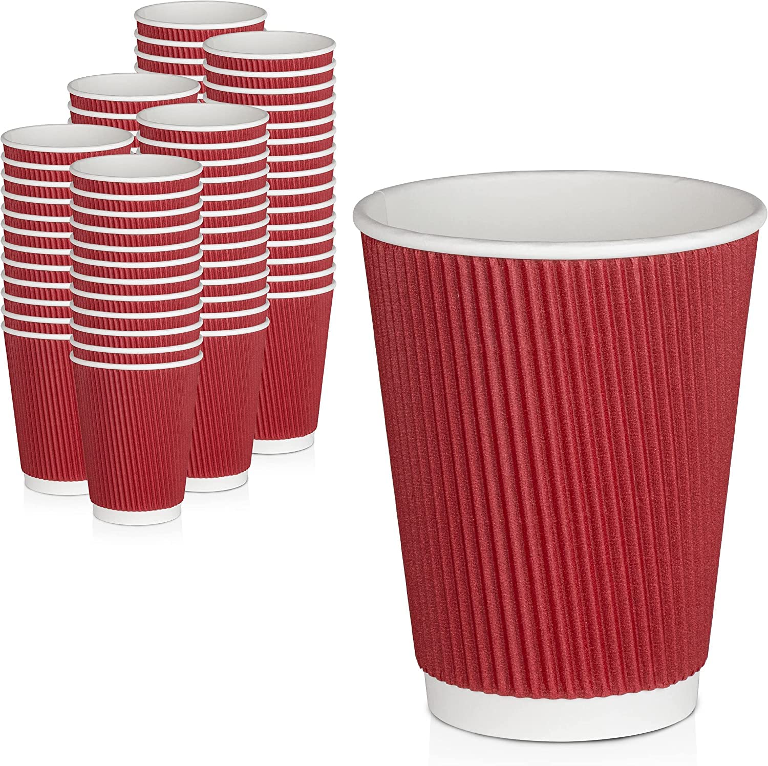 See full amazon price history chart for SEZ Ripple Paper Disposable Coffee Cups for Event Wedding Party-240 Ml, (Pack of 100 Pcs) (Red) SEZ Ripple Paper Disposable Coffee Cups for Event Wedding Party-240 Ml, (Pack of 100 Pcs) (Red) (B0BQ3T5G8K) Amazon Price History, Amazon Price Tracker
