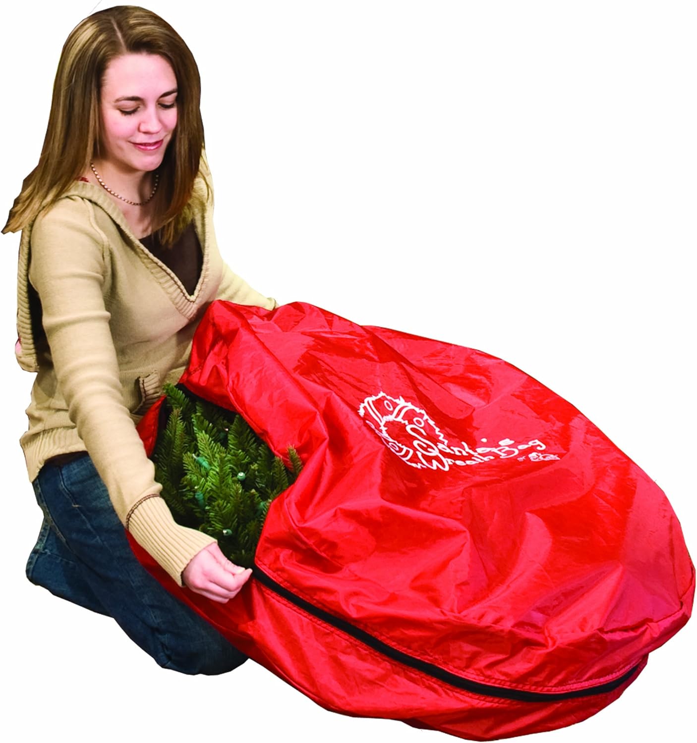 Santa's Bags SB10154 DirectSuspend WreathStorage Bag, 36