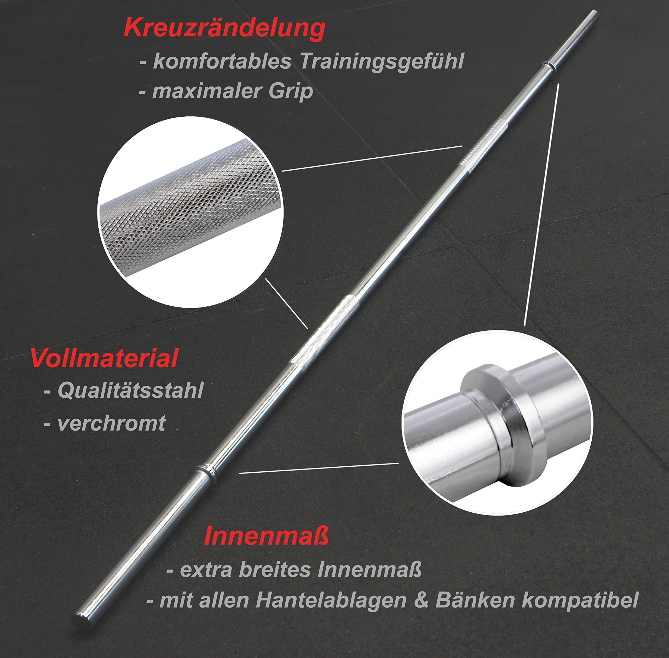Taurus halterbank B900 lange halterrek 75 kg set - Taurus Fitness