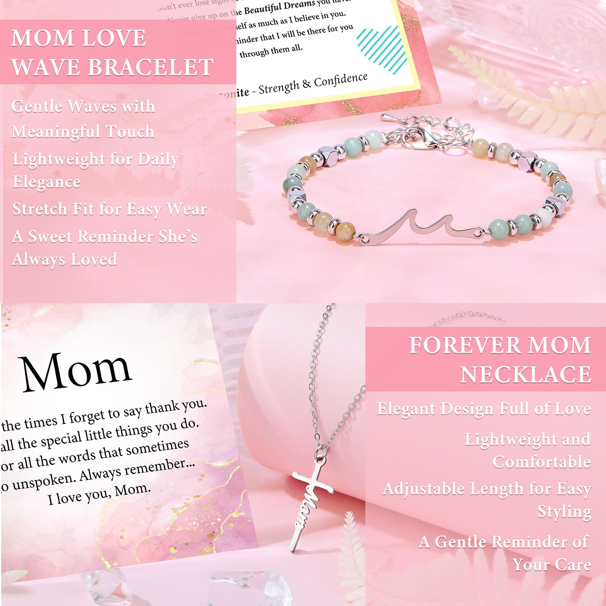Gifts for Mom Birthday Gifts for Mom from Daughter Mothers Day Gift Ideas for Mama Best Moms Ever Gift Stuff Happy Birthday Mother Present Basket from Son Unique Things for Mothers Who Have Everything