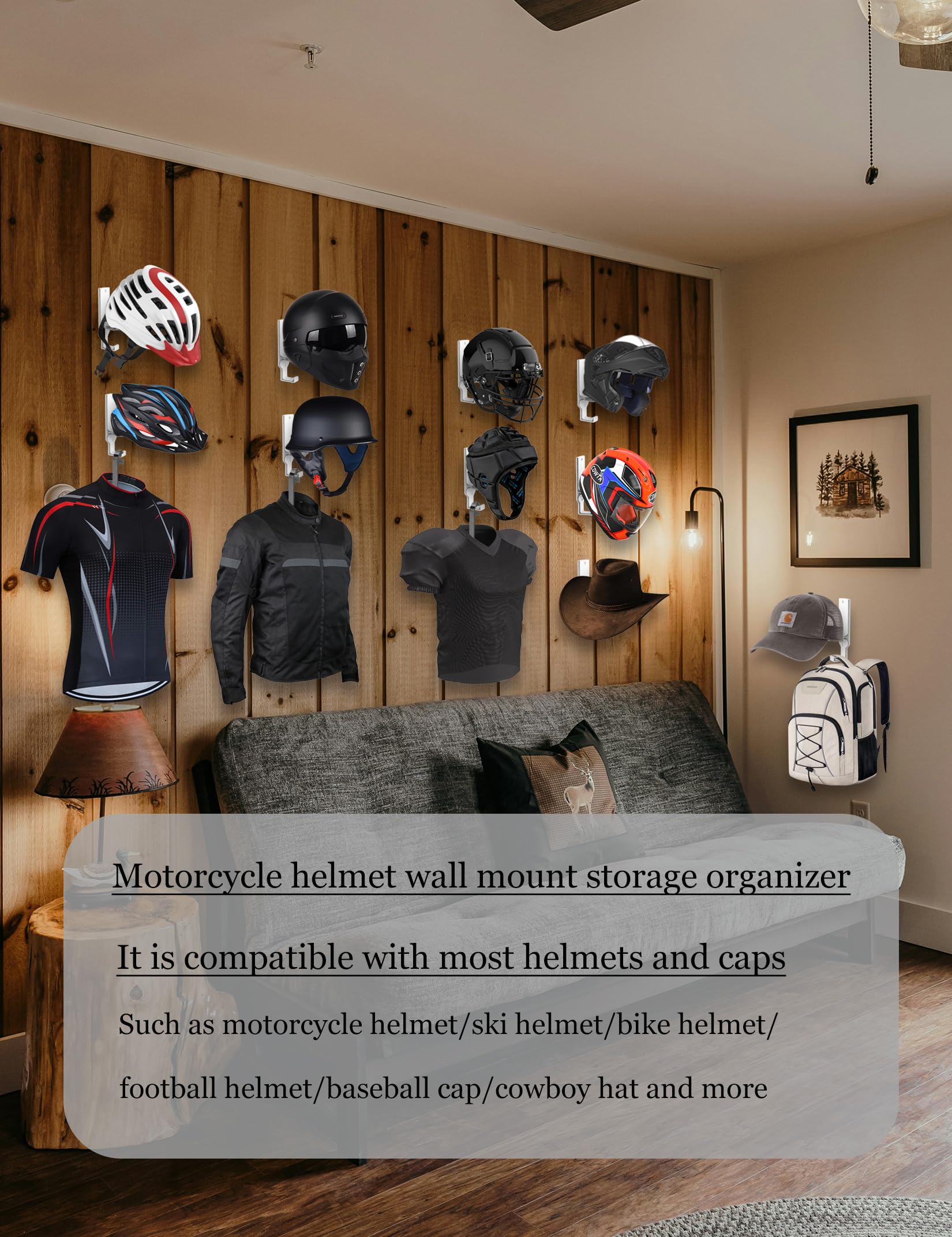 Helmet Display Stand Motorcycle Helmet Shelves Display Rack