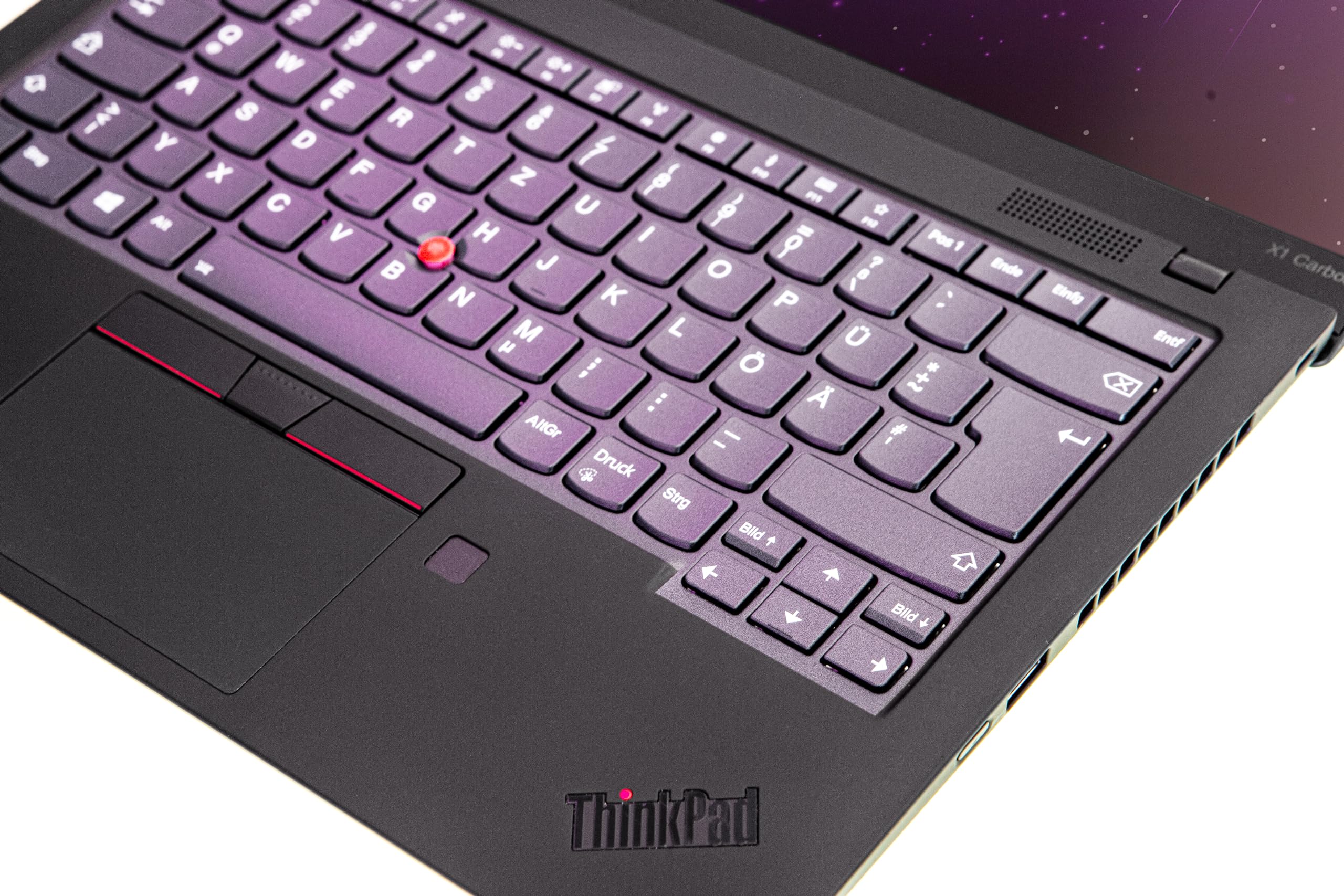 Lenovo ThinkPad X1 Carbon Gen 7. Mobiles Notebook Intel i5 4x1.6 GHz Prozessor, 16 GB Arbeitsspeicher, 512 GB SSD, LTE, 14 Zoll Display Full HD 1920x1080 IPS Cam, Windows 11 Pro O9P (Generalüberholt)