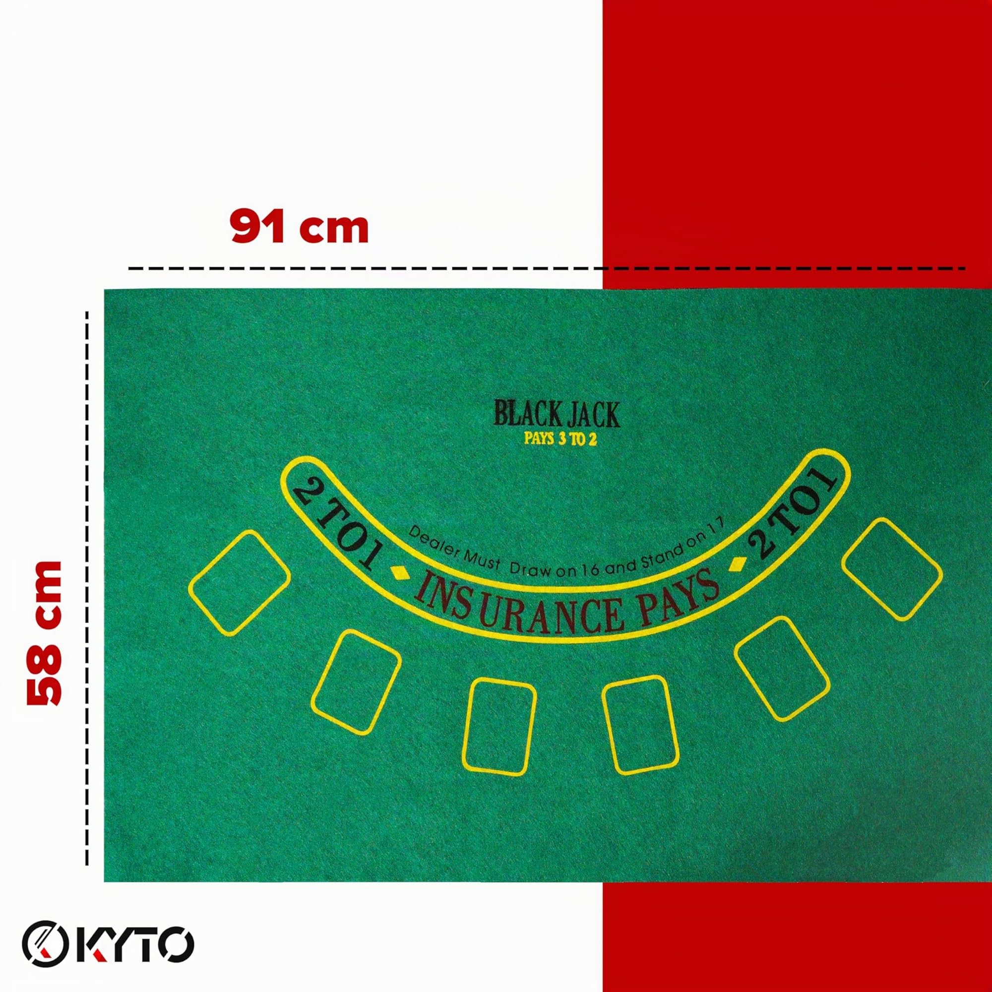 Juego de póquer 300 piezas Texas Holdem maletín fichas cartas alfombrilla Kyto
