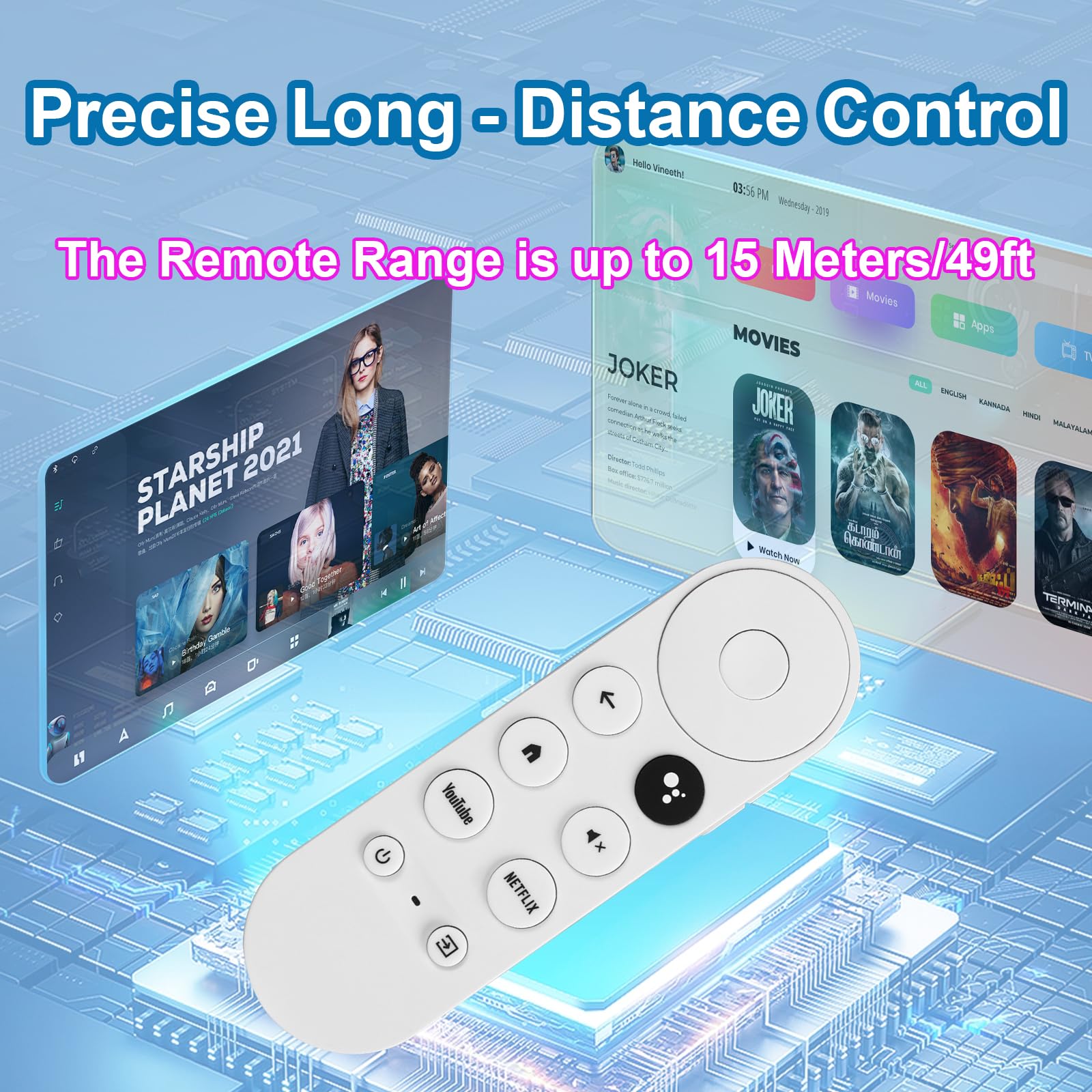 Amazon.com: G9N9N Voice Replacement Remote Control for Google
