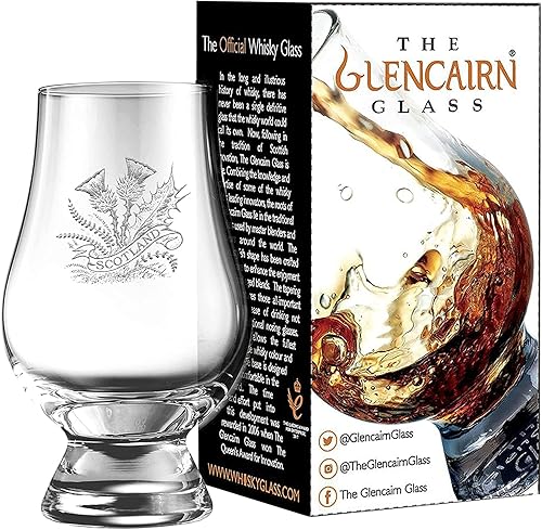 Miniatura 3 de GLENCAIRN Juego de 4 vasos de regalo escocés