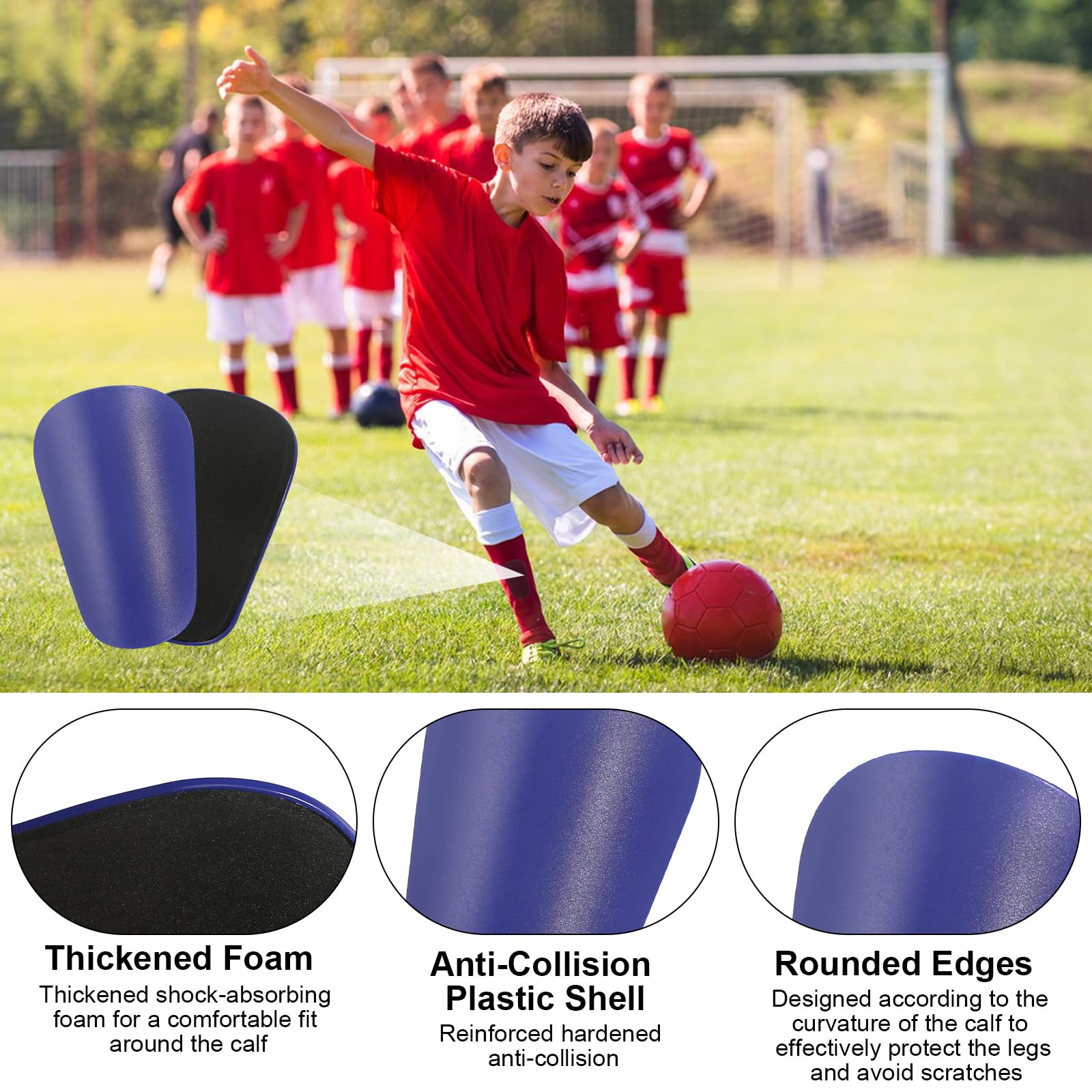 6 Pièces Protege Tibia Foot Mini Protège Tibia Foot Petit Protege Tibia Foot Enfant pour Hommes Femmes Enfants Garçons Filles 6 Pièces Protege Tibia Foot Mini Protège Tibia Foot Petit Protege Tibia Foot Enfant pour Hommes Femmes Enfants Garçons Filles