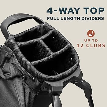 XA GRAND MARCH ゴルフバッグ ブラック　まとめ売り27本　練習用 Amazon.co.jp: Sunday Golf El Camino ゴルフバッグ - 軽量スタンド