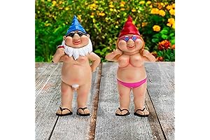 Tom Clark Gnomes Naughty Couple Garden Gnomes
