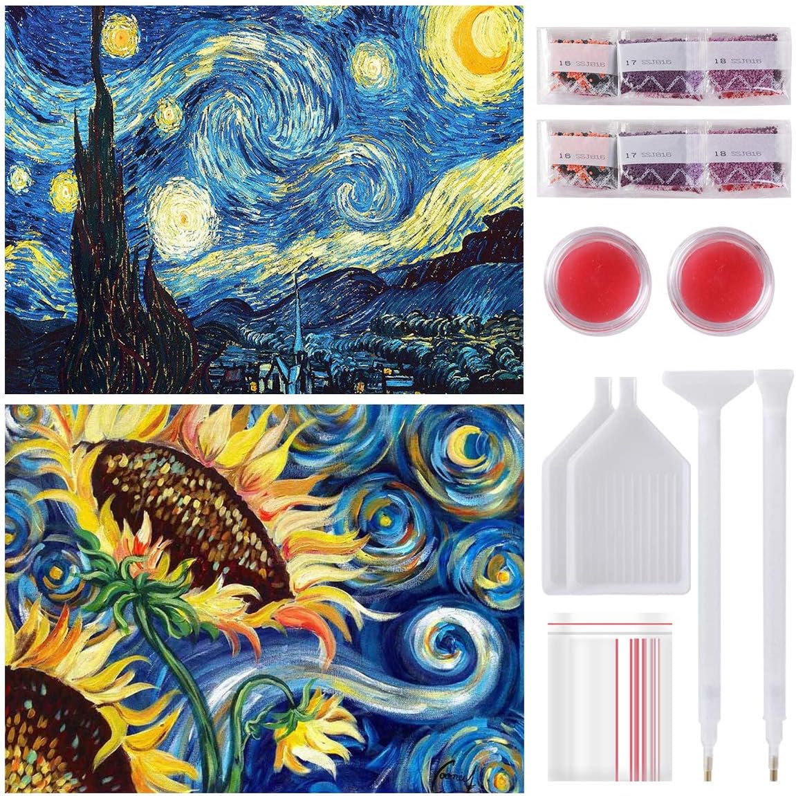 5D Diamond Painting Kit Completo 30x40 cm, Uccello