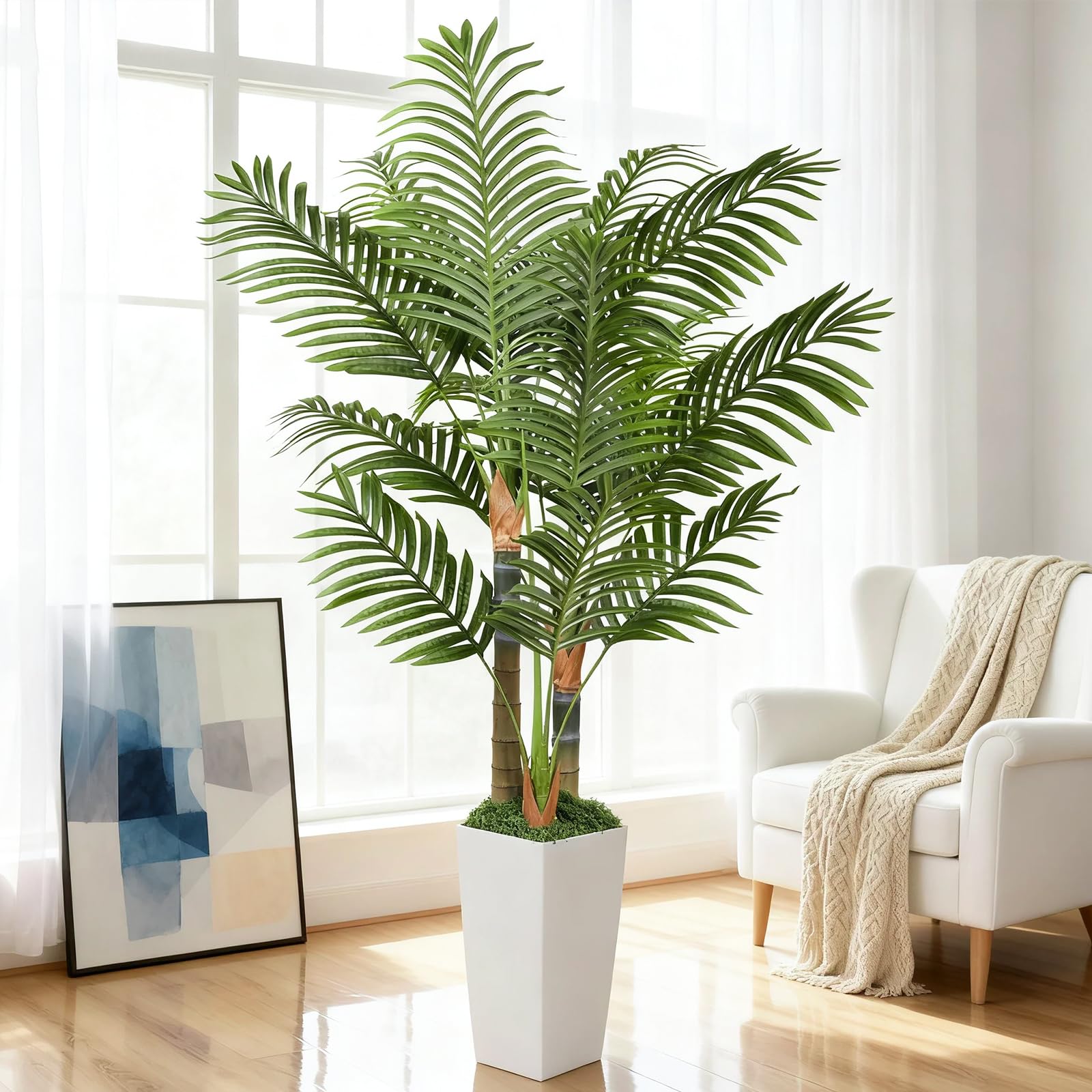 EOOIO 5ft Artificial Palm Tree