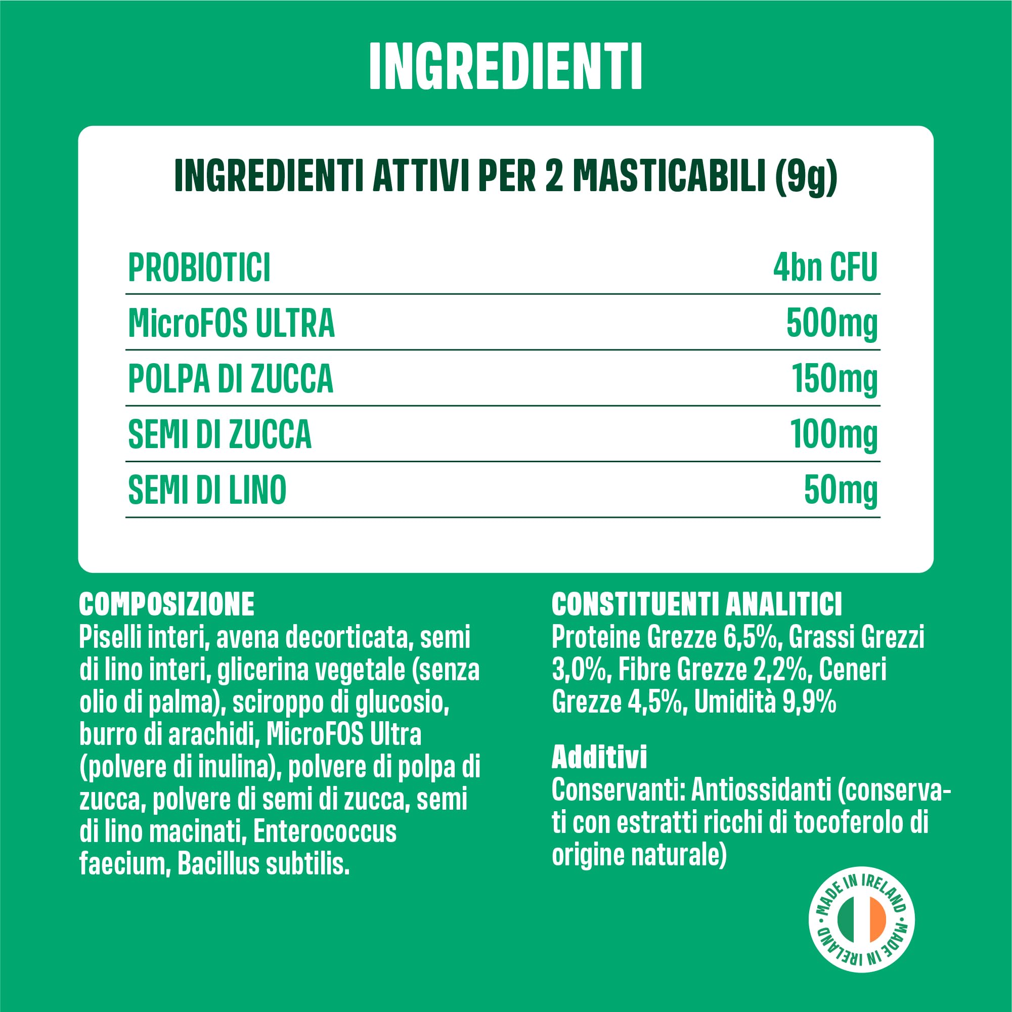 ivvi Probiotyka dla psów z masłem orzechowym 4 mld CFU 60 tabletek