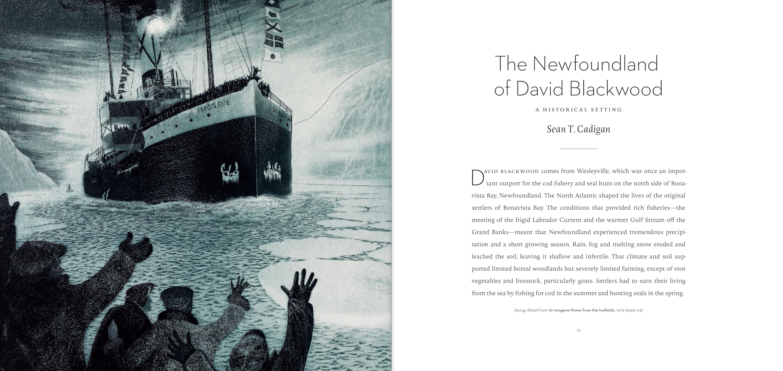 Black Ice: David Blackwood: Prints of Newfoundland