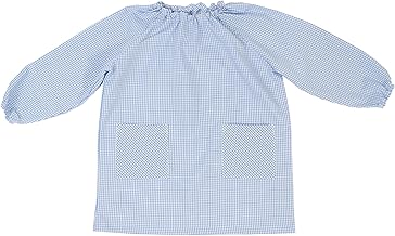 10XDIEZ Bata escolar unisex celeste - (celeste - 0-2 años (86-92 cm de altura))
