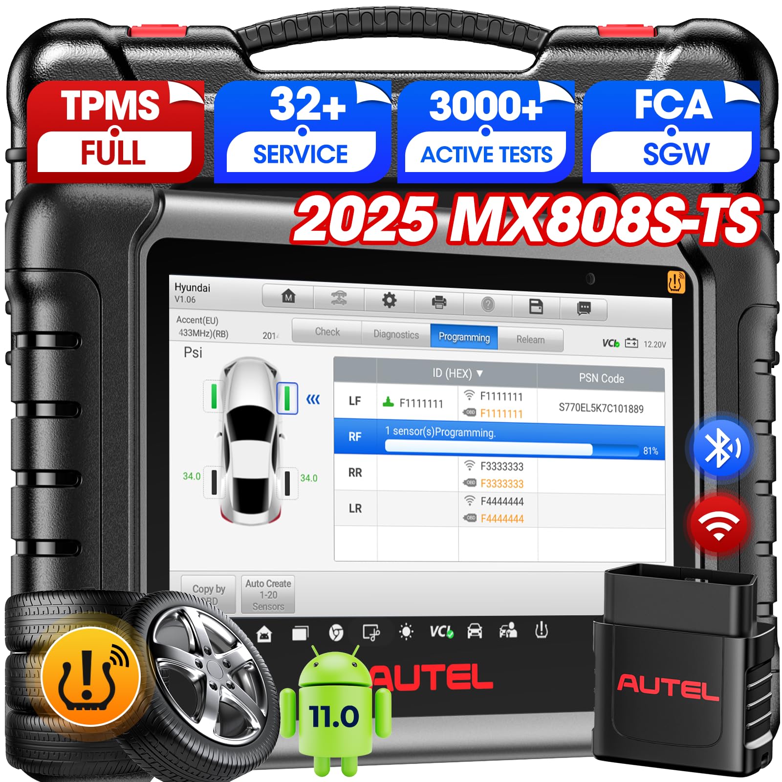 Amazon.com: Autel Scanner MaxiCheck MX808S-TS, 2025 Work as