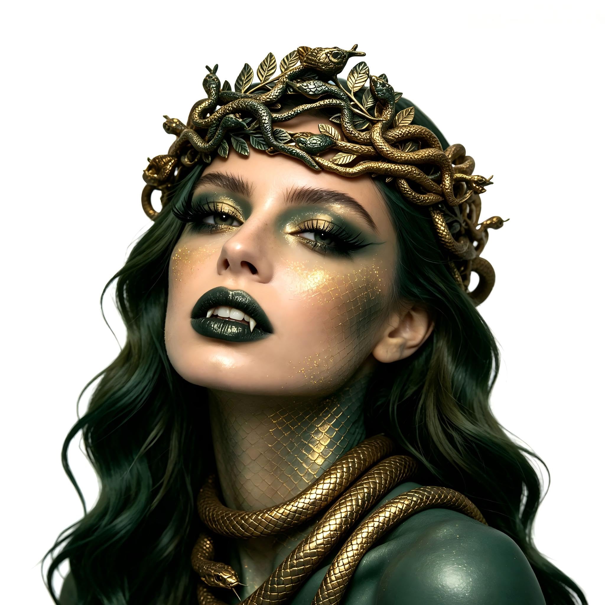 LaVenty Medusa Headband Headdress Medusa Crown Of Snakes Corona De — image 1