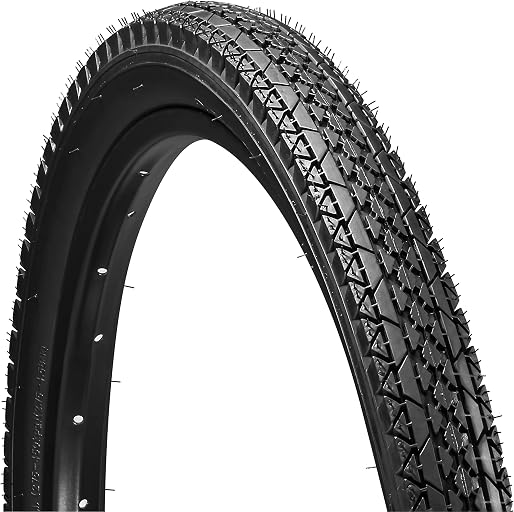 Schwinn Replacement Bike Tire, Folding Kevlar Puncture Guard Tire, Steel Bead Construction, Replacement for Mountain, Hybrid or Cruiser Bicycles