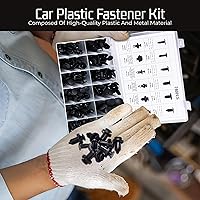 Vista 2 de Bolt Dropper Clips de retención de parachoques con cuentagotas atrevidos, kit de sujeción de plástico para automóvil, cuerpo automotriz, juego