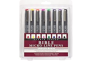 Inductive Bible Study Pens (8-Piece Set): Empower Your Deeper Understanding