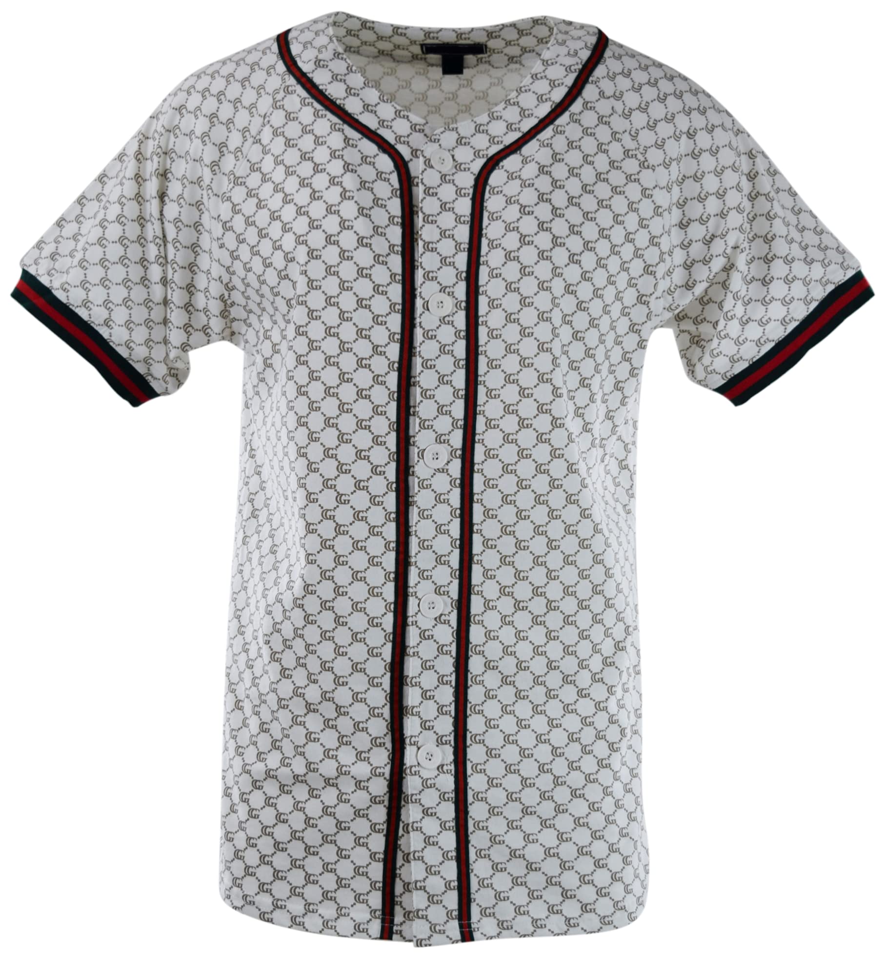 ChoiceApparel Mens Plain Solid Color Baseball Jersey (XL, 107-White)