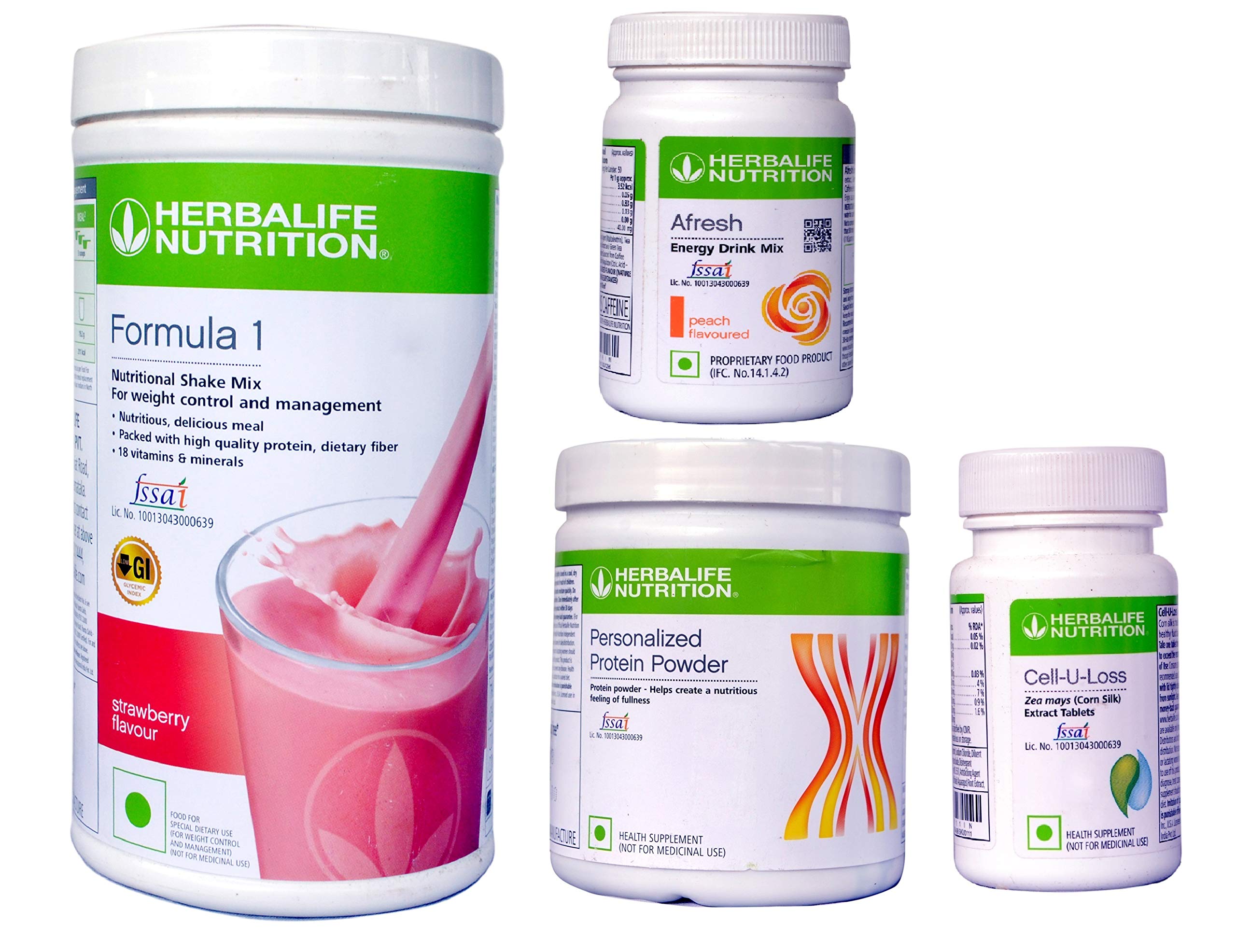 Herbalife nutrition weight loss package pack of 4 Strawberry 500 g, protein 200 g, cell u loss, afresh energy drink mix - (Peach) (B08Q4JPN1P) Amazon Price History, Amazon Price Tracker