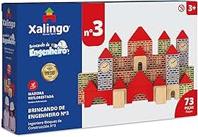 Brincando de Engenheiro 73 Peças Xalingo