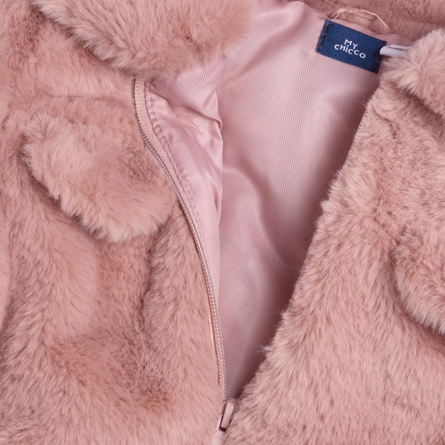 Chicco, Abrigo Bebé Niña con Capucha y Práctico Cierre de Cremallera, Lavable en la Lavadora, Ropa para Niña 0-24 Meses, Designed in Italy